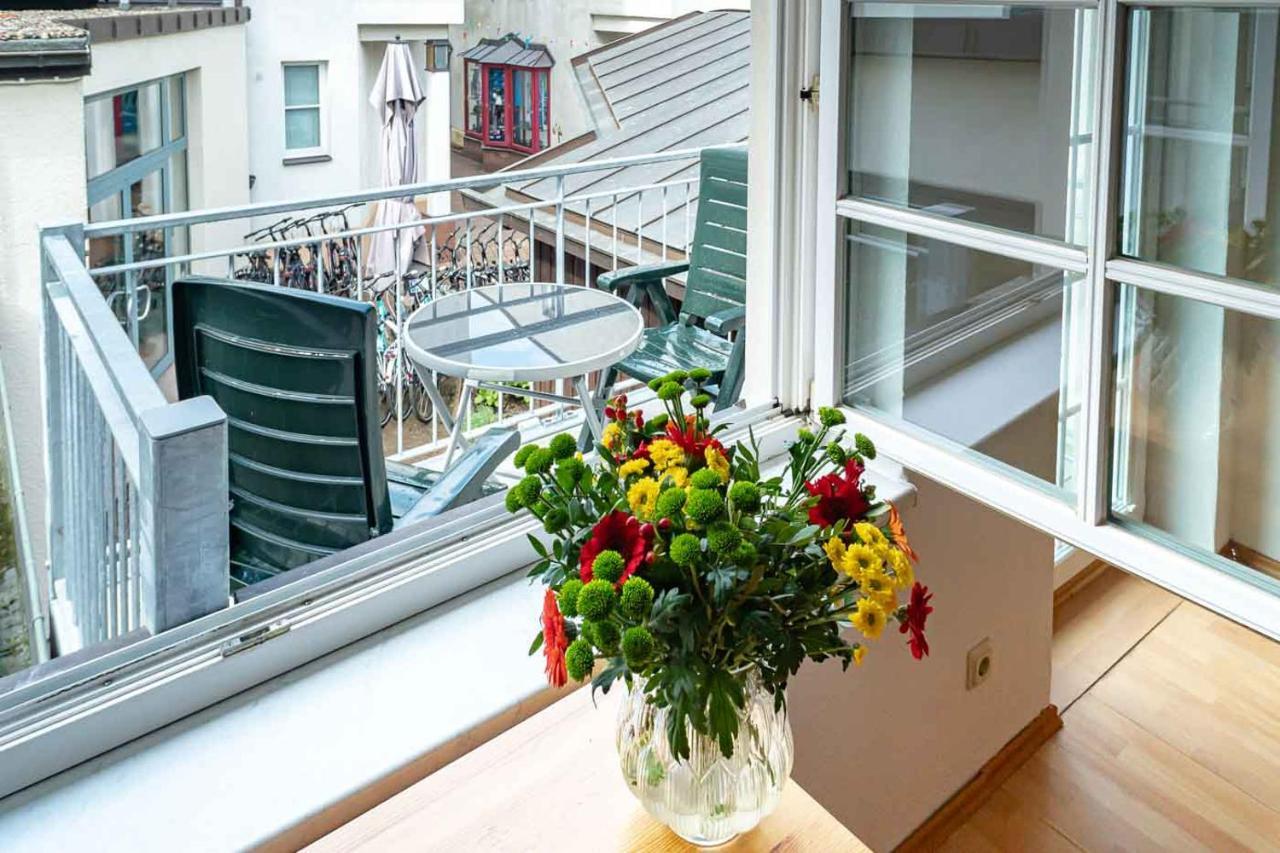 Apartmenthaus Chrischanshof Rostock Buitenkant foto